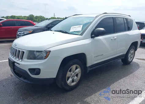2014 Jeep Compass Sport from USA, damaged, VIN 1C4NJCBA2ED772199